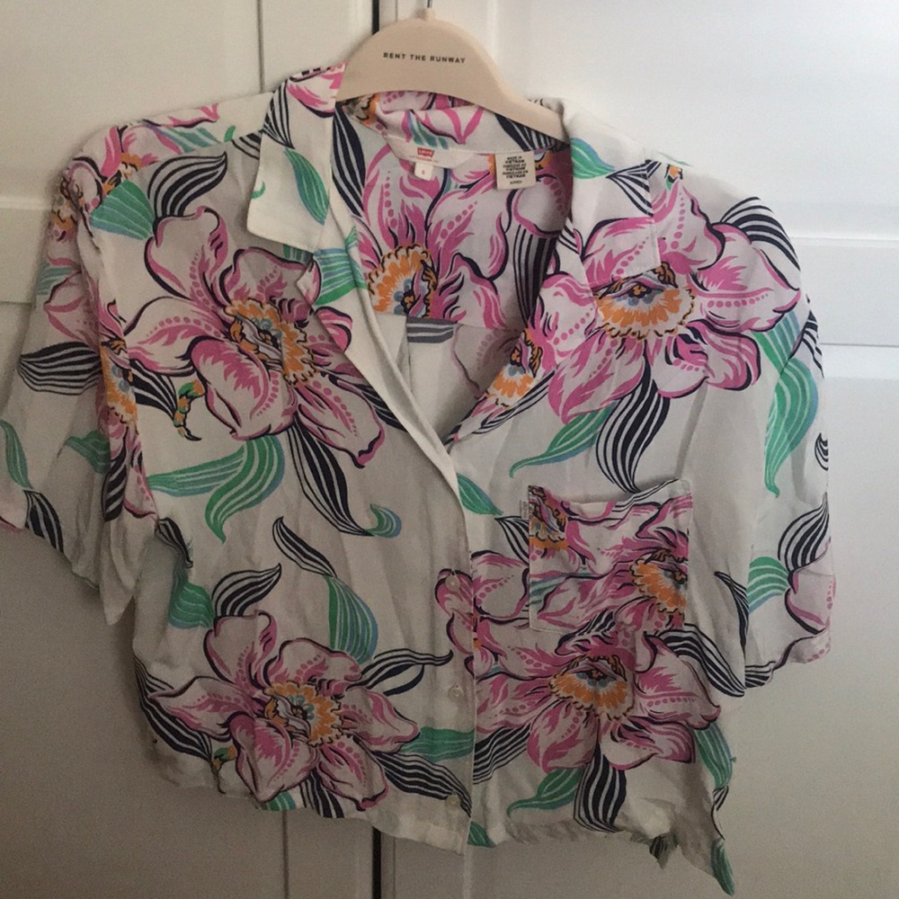 Cute floral blouse